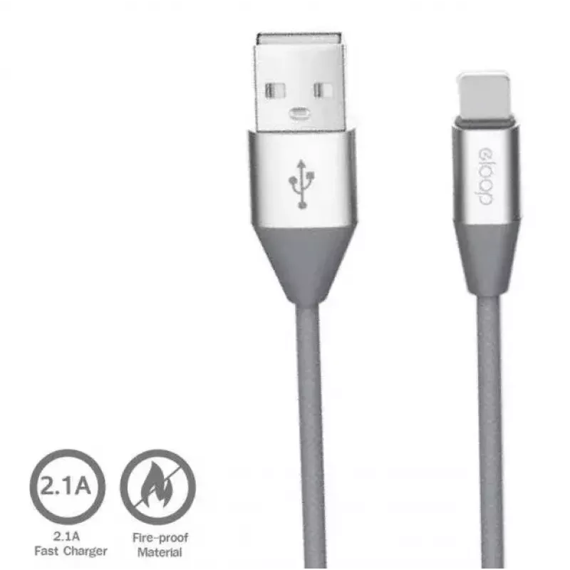 Cable de datos Micro-USB Orsen S32 2.1A 1,2 m gris