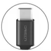 Cable USB-A a USB-C Orsen S9C 1 m, 2,1 A, negro