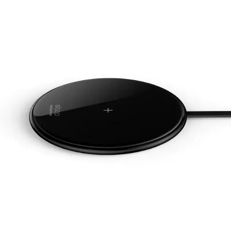 Cargador inalámbrico Eloop W1 10W carga rápida para smartphones y accesorios compatibles con Qi