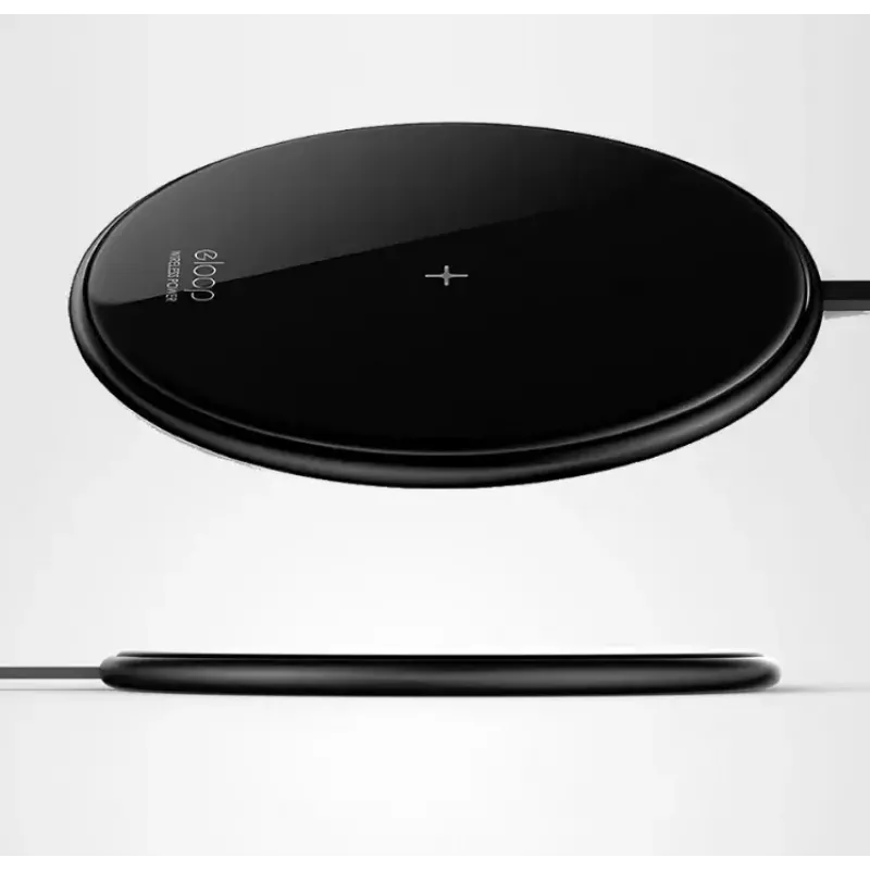 Cargador inalámbrico Eloop W1 10W carga rápida para smartphones y accesorios compatibles con Qi