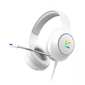 Auriculares/headset Zalman ZM-HPS310 WH con cable de diadema gaming blanco
