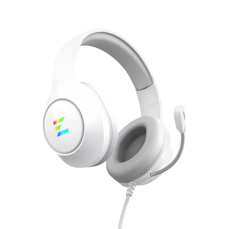 Auriculares/headset Zalman ZM-HPS310 WH con cable de diadema gaming blanco