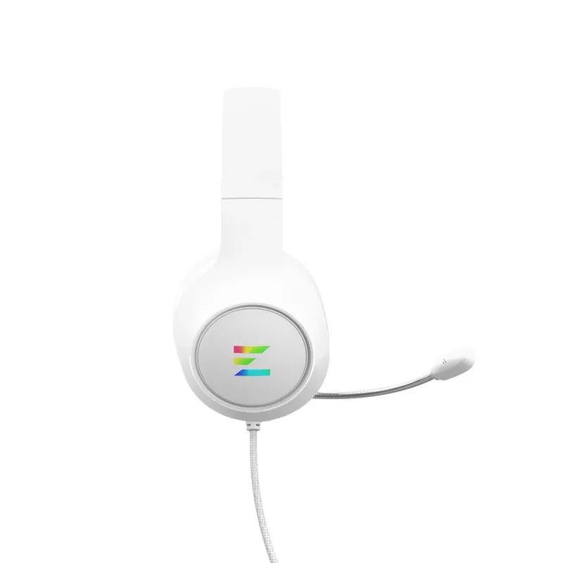 Auriculares/headset Zalman ZM-HPS310 WH con cable de diadema gaming blanco