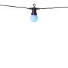 Denver SLP-515 Guirnalda de luces LED inteligente Wi-Fi para fiestas, 15 bombillas, 14 m