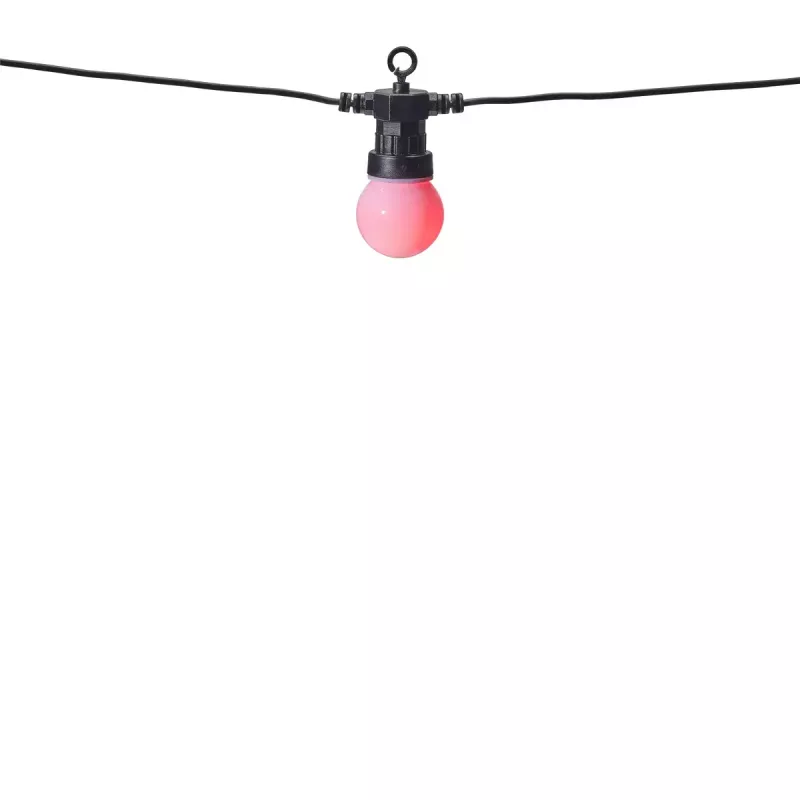 Denver SLP-515 Guirnalda de luces LED inteligente Wi-Fi para fiestas, 15 bombillas, 14 m