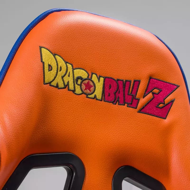 Silla gaming para PC Subsonic DBZ asiento acolchado gris naranja 125 kg