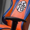 Silla gaming para PC Subsonic DBZ asiento acolchado gris naranja 125 kg