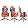 Silla gaming para PC Subsonic DBZ asiento acolchado gris naranja 125 kg