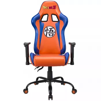 Silla gaming para PC Subsonic DBZ asiento acolchado gris naranja 125 kg