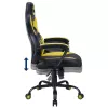 Silla gaming para PC Subsonic Batman Junior asiento acolchado negro amarillo