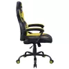 Silla gaming para PC Subsonic Batman Junior asiento acolchado negro amarillo