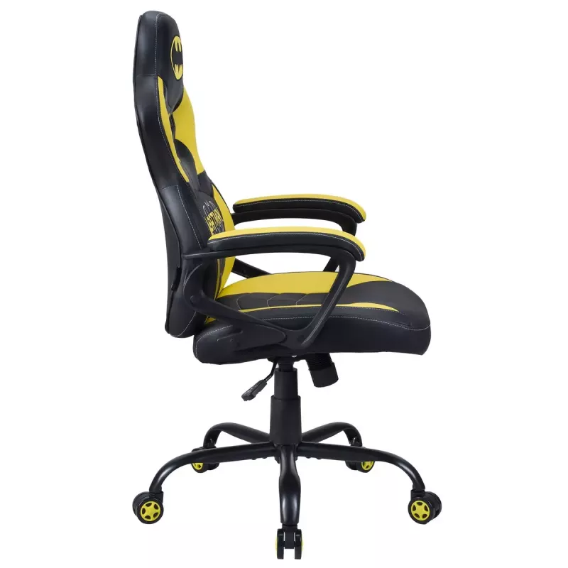 Silla gaming para PC Subsonic Batman Junior asiento acolchado negro amarillo
