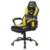 Silla gaming para PC Subsonic Batman Junior asiento acolchado negro amarillo