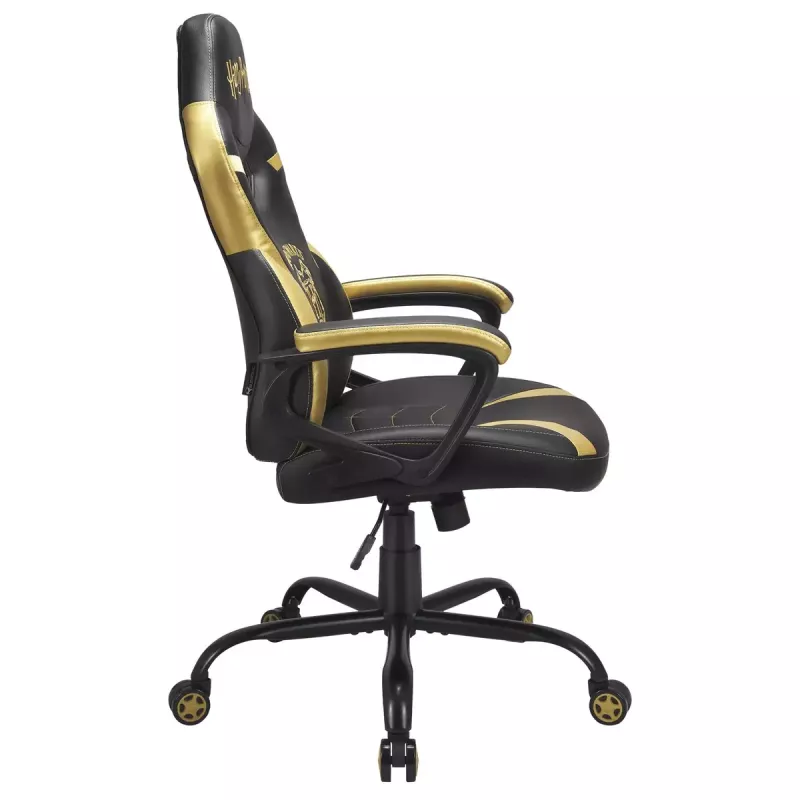 Silla gaming para PC Subsonic Junior Hogwarts asiento acolchado negro amarillo