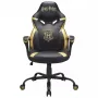 Silla gaming para PC Subsonic Junior Hogwarts asiento acolchado negro amarillo