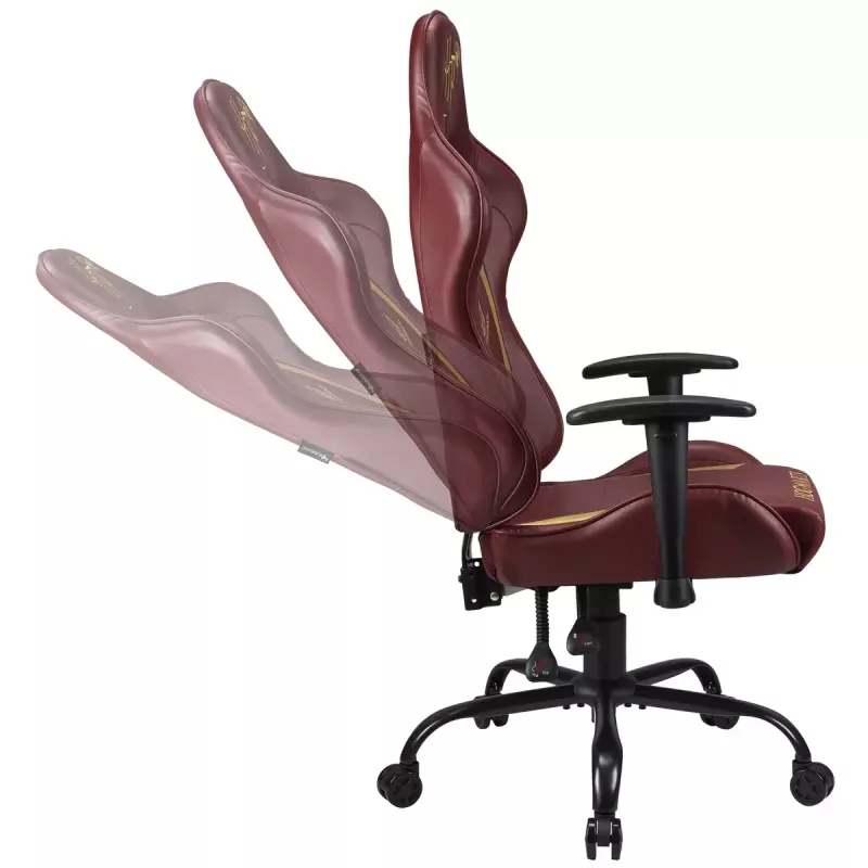 Silla gaming para PC Subsonic Hogwarts asiento acolchado marrón 125 kg