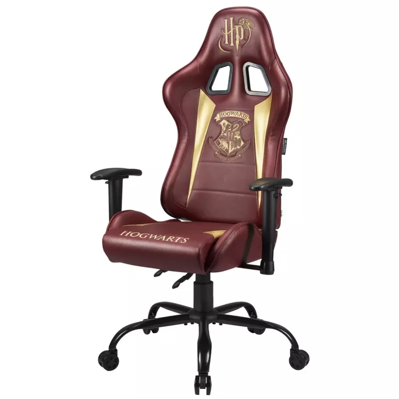 Silla gaming para PC Subsonic Hogwarts asiento acolchado marrón 125 kg