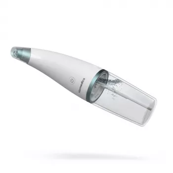 Aparato de cuidado de la piel HoMedics FAC-HY100 limpiador por hidrodermoabrasión transparente, blanco