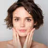 Aparato de cuidado de la piel HoMedics FAC-HY100 limpiador por hidrodermoabrasión transparente, blanco