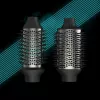 Cepillo de aire caliente Revamp Progloss Volume & Style Hot Brush negro 1000 W 3 m