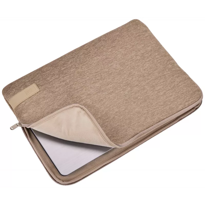 Funda tipo sleeve Case Logic Reflect REFPC116 - Boulder beige 39,6 cm (15,6