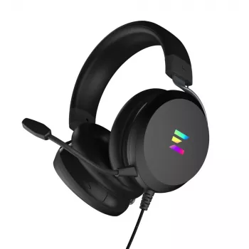 Auriculares Zalman ZM-HPS610 con cable diadema gaming negros