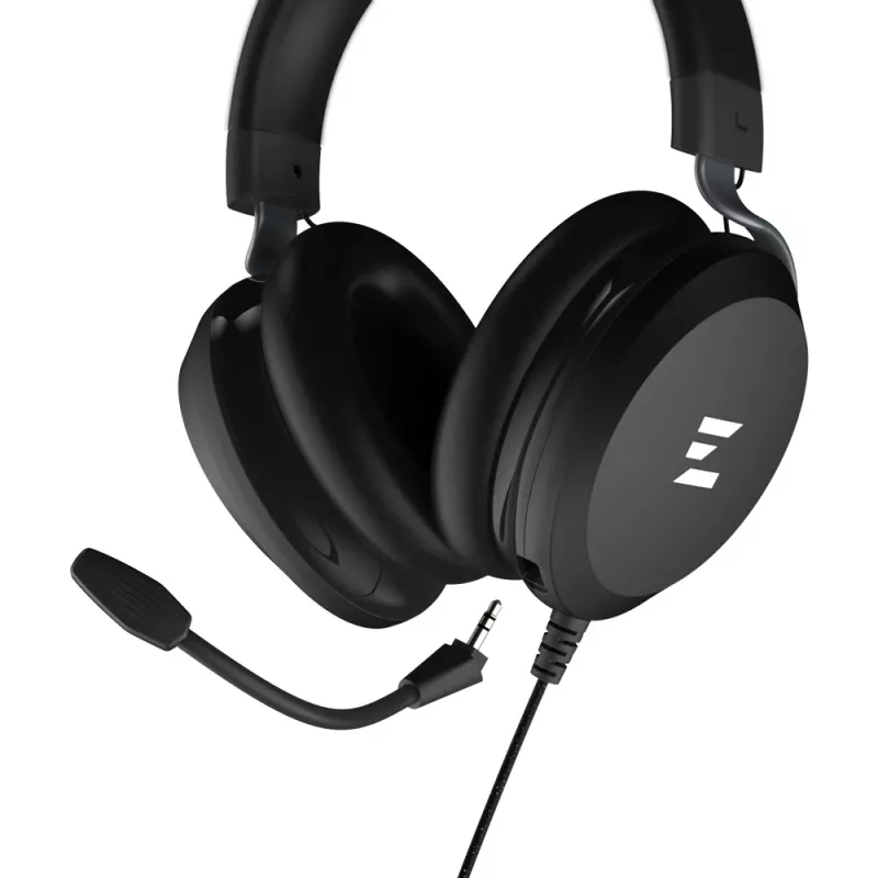 Auriculares Zalman ZM-HPS610 con cable diadema gaming negros