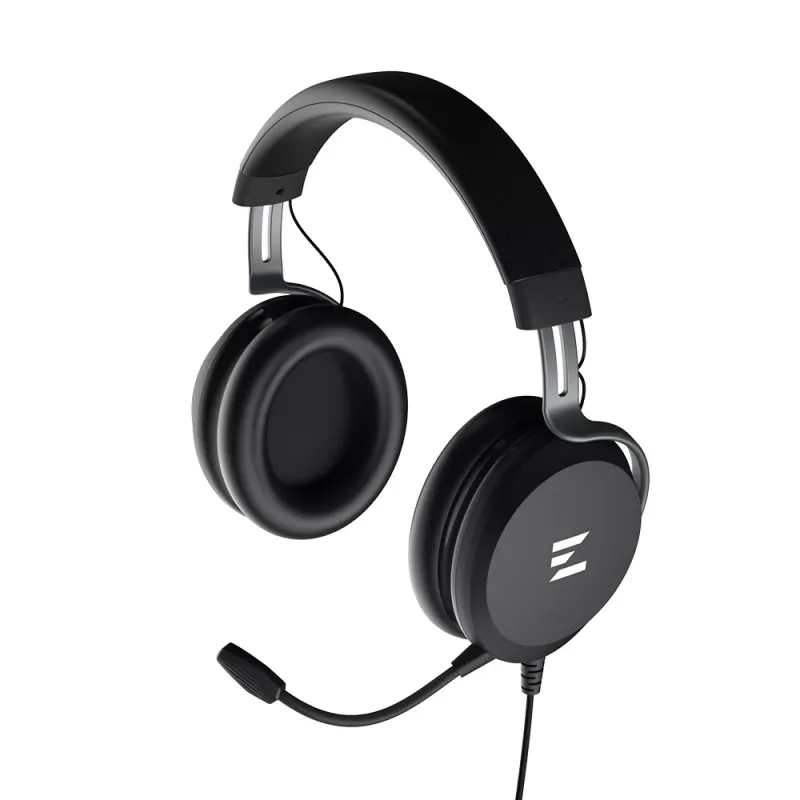 Auriculares Zalman ZM-HPS610 con cable diadema gaming negros