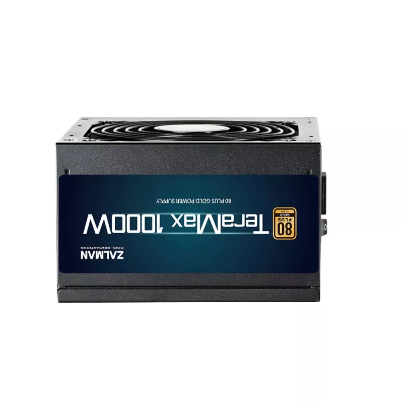 Fuente de alimentación Zalman ZM1200-TMX de 1200 W, 80 PLUS Gold, PFC activo, ventilador de 120 mm