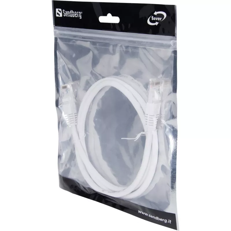 Cable de red Sandberg UTP Cat6 1m RJ-45 U/UTP gris