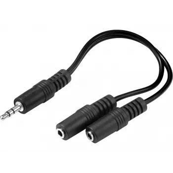 Divisor de audio Sandberg MiniJack 1->2 502-16