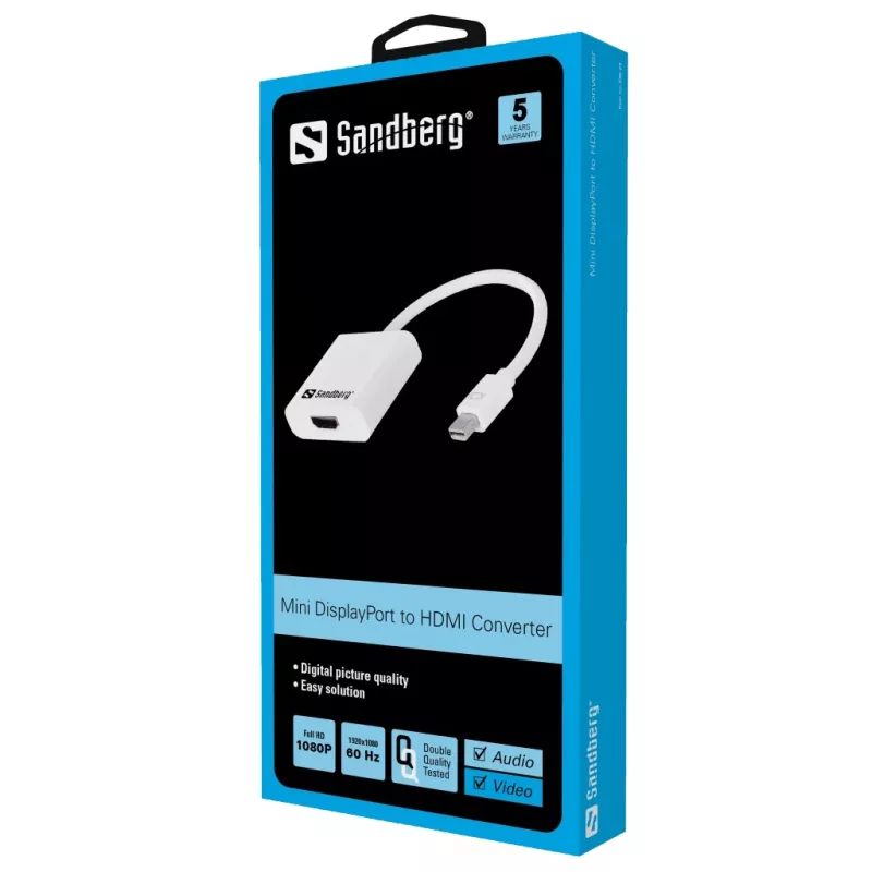 Adaptador MiniDP a HDMI Sandberg 508-29