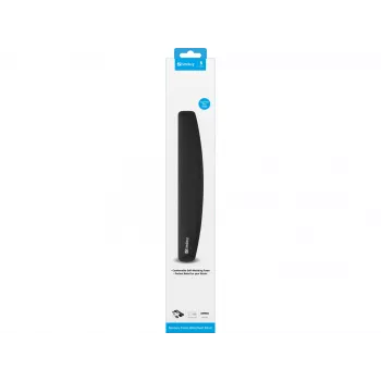 Reposamuñecas Sandberg Memory Foam 48 cm negro