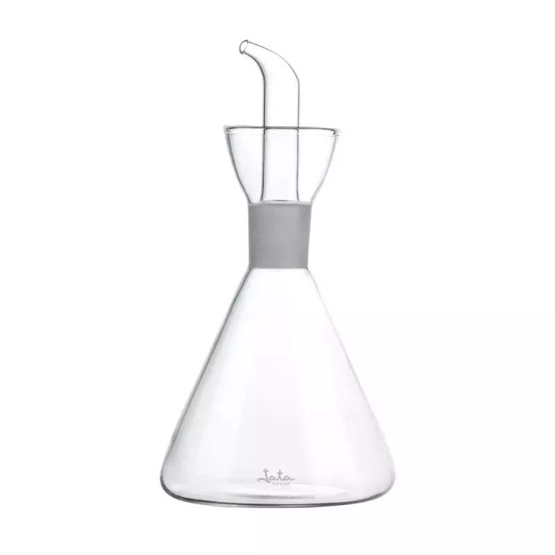 Dispensador de aceite y vinagre JATA HACC4536 250 ml cristal transparente 90x90x195 mm