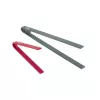 Jata HACC4522 juego de pinzas de cocina de silicona, 29,3 cm y 17 cm, acero inoxidable, sin BPA