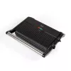 Parrilla de contacto JATA JEGR1107 1000W negra acero inoxidable mando giratorio