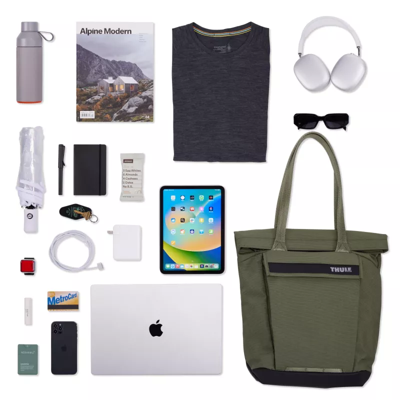 Thule Paramount PARATB3116 Soft Verde Poliéster Negro Unisex Bolsa de transporte