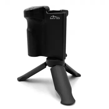 Trípode MEDIA-TECH MT5543 diseño ligero portátil 3 en 1 para smartphones y cámaras