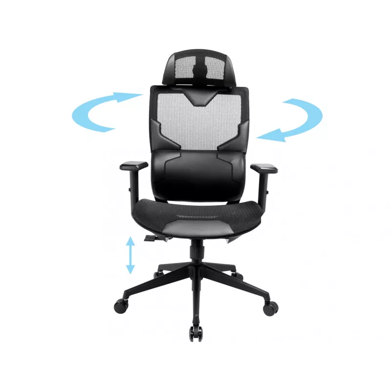 Silla gaming Sandberg ErgoFusion peso máx. usuario 150 kg