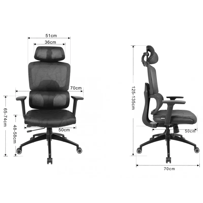 Silla gaming Sandberg ErgoFusion Pro 150 kg peso máx. usuario
