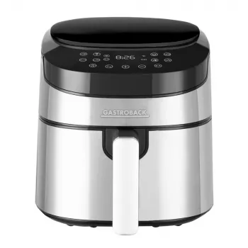 Freidora de aire Gastroback Design Air Pro 3,7 L 1300 W Negro Acero inoxidable
