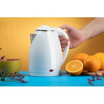 Hervidor eléctrico JATA 1,8 L 1500 W Blanco