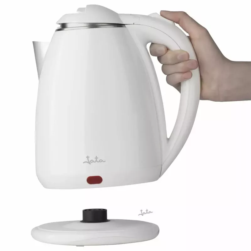 Hervidor eléctrico JATA 1,8 L 1500 W Blanco