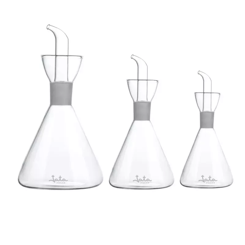 Dispensador de aceite y vinagre JATA HACC4537 500 L Vidrio Transparente