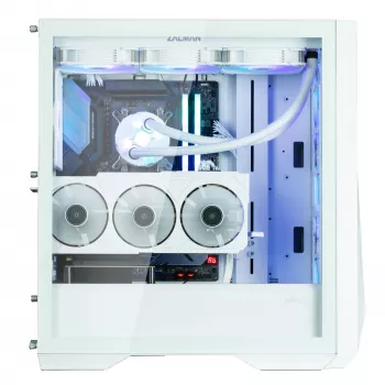 Caja de PC Zalman Z9 Iceberg MS blanca Midi Tower