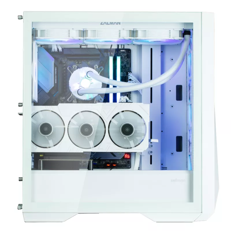 Caja de PC Zalman Z9 Iceberg MS blanca Midi Tower