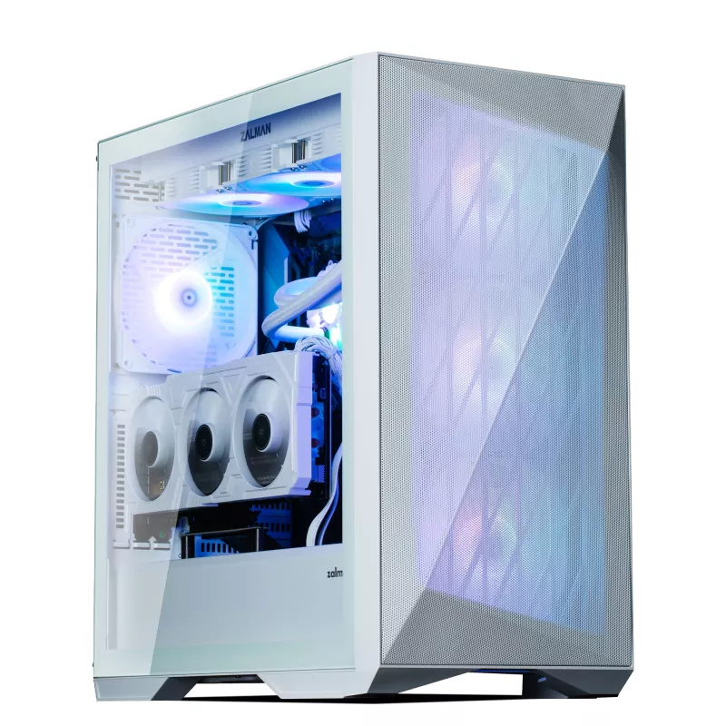 Caja de PC Zalman Z9 Iceberg MS blanca Midi Tower
