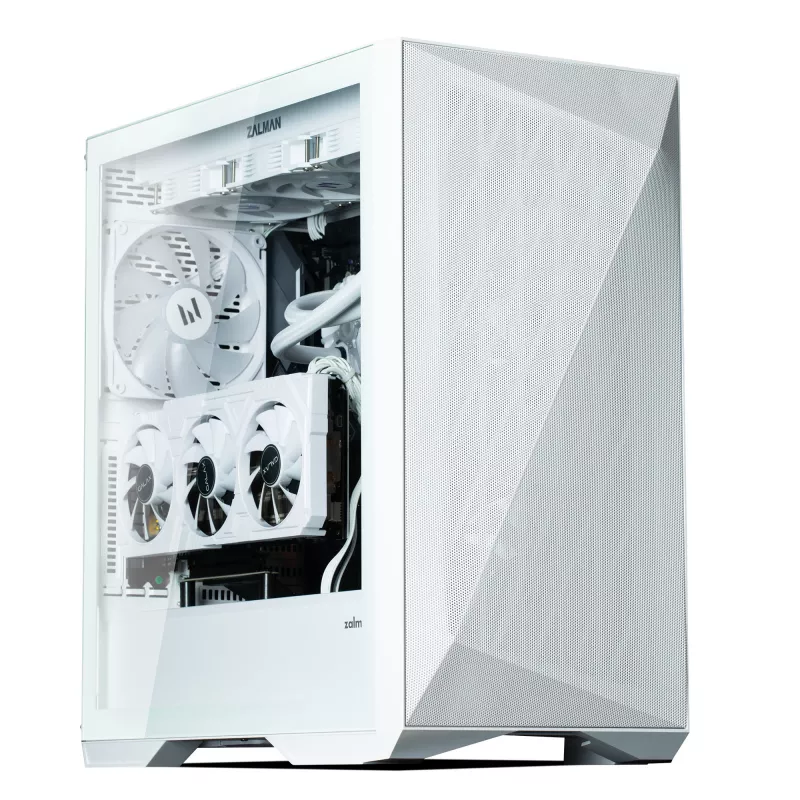 Caja de PC Zalman Z9 Iceberg MS blanca Midi Tower