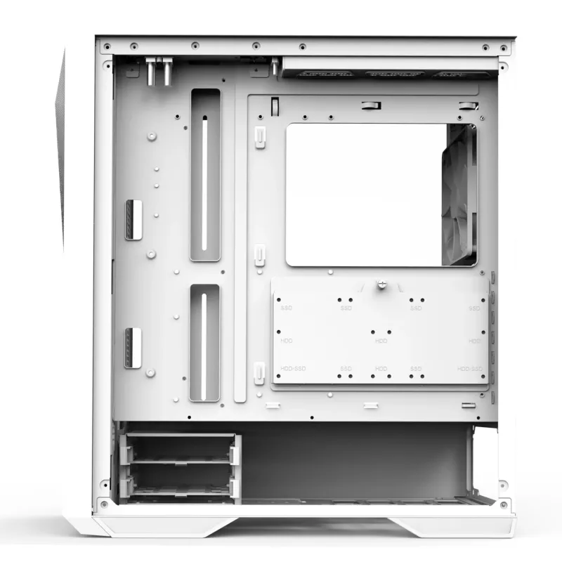 Caja de PC Zalman Z9 Iceberg MS blanca Midi Tower