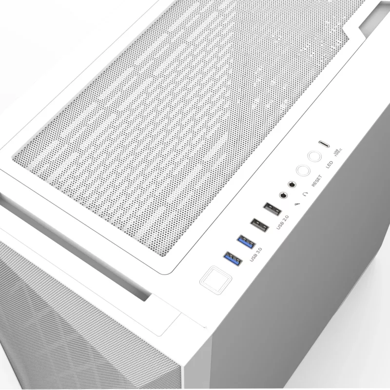 Caja de PC Zalman Z9 Iceberg MS blanca Midi Tower